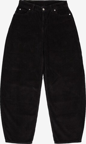Dr. Denim Jeans 'Nanci Mid Barrel' in Black: front