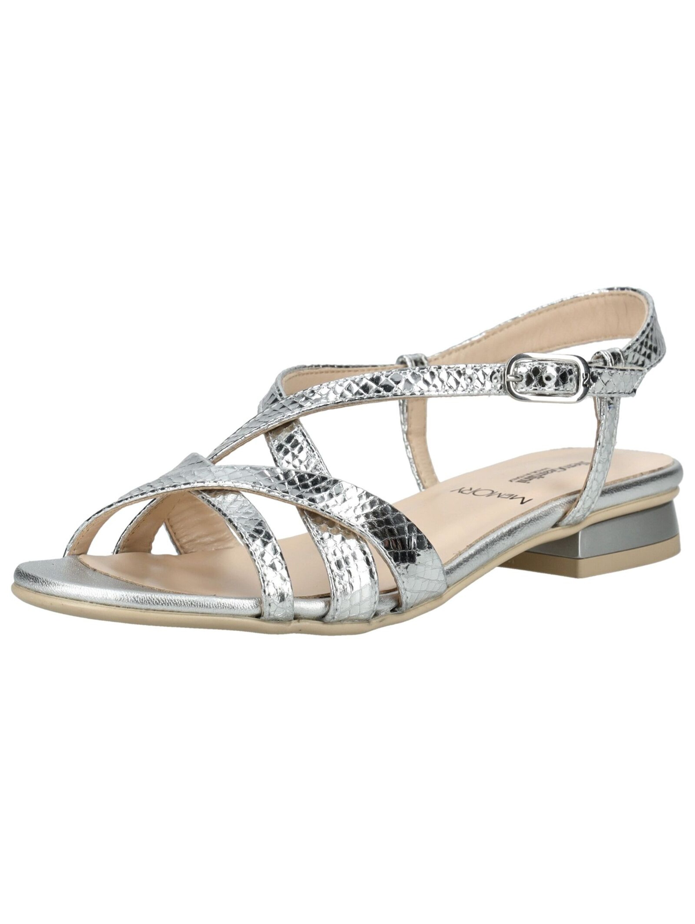 Nero Giardini Sandale in Silber: Vorderseite