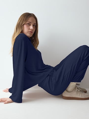 TRIUMPH Shirt ' Red Label Cozy Comfort ' in Blue