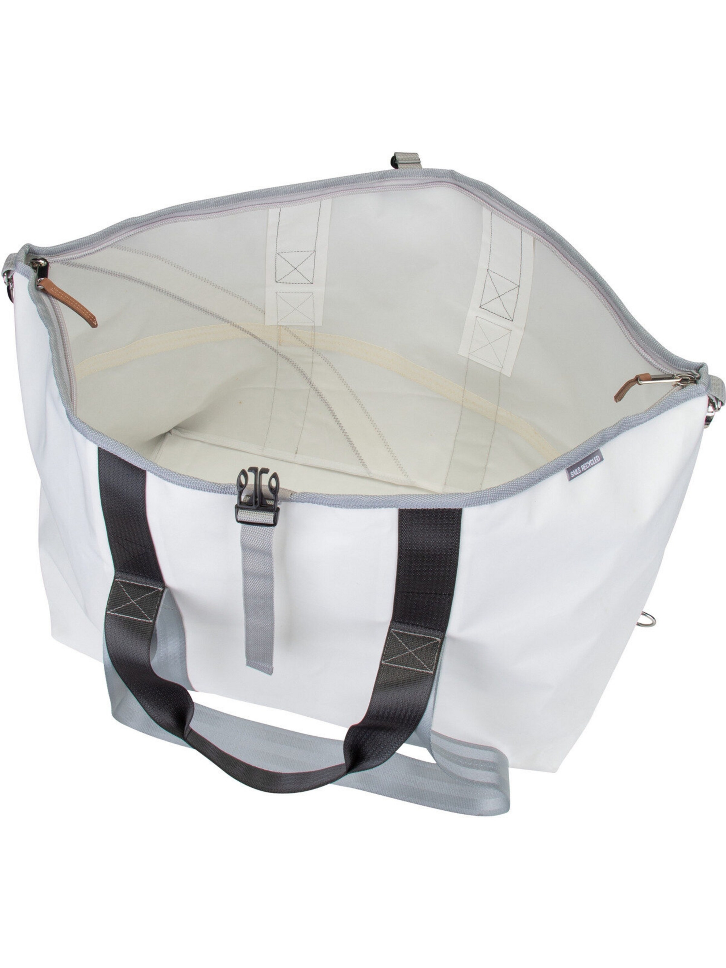 360 Grad Reisetasche in Weiß