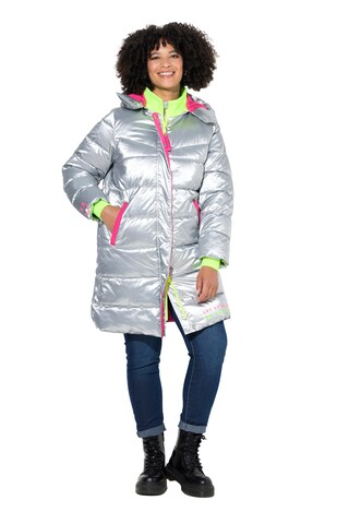 Veste mi-saison Angel of Style en argent : devant