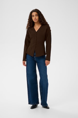 InWear Strickjacke 'Yenah' in Braun