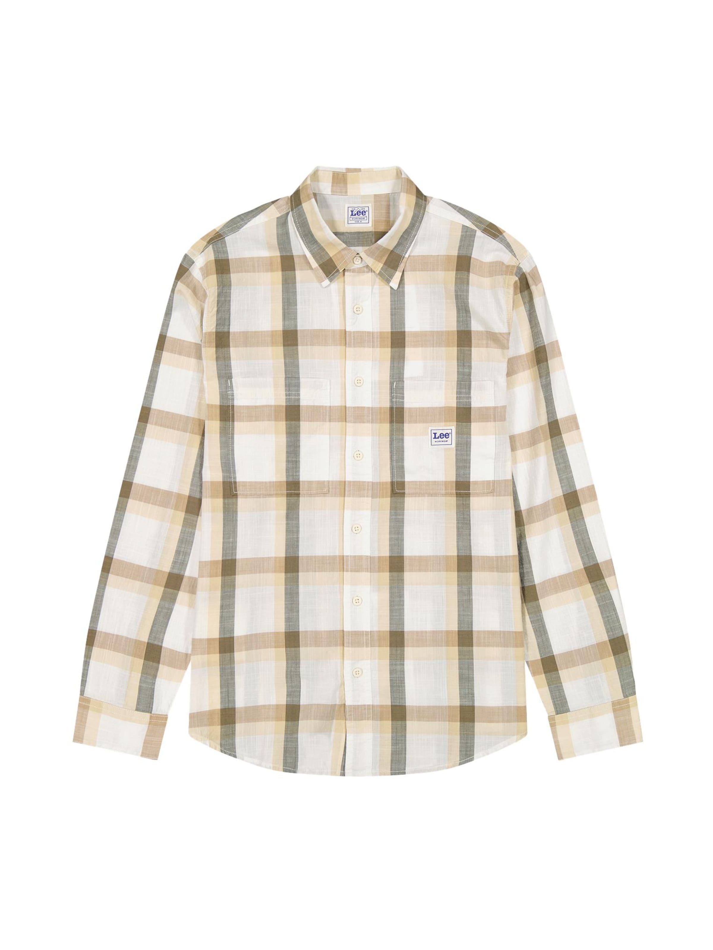 Lee Comfort Fit Hemd 'Workwear 2.0'‌‌‌‌‌‌‌‌‌‌ in Weiß: Vorderseite