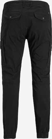 Effilé Pantalon cargo 'Paul' Jack & Jones Plus en gris