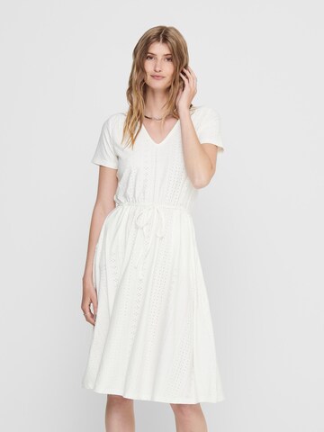 Robe 'FATINKA' JDY en blanc : devant