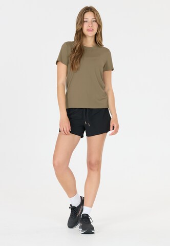 Athlecia Functioneel shirt 'Pacy V3' in Bruin