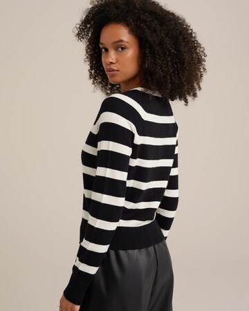 WE Fashion Knit cardigan in Black