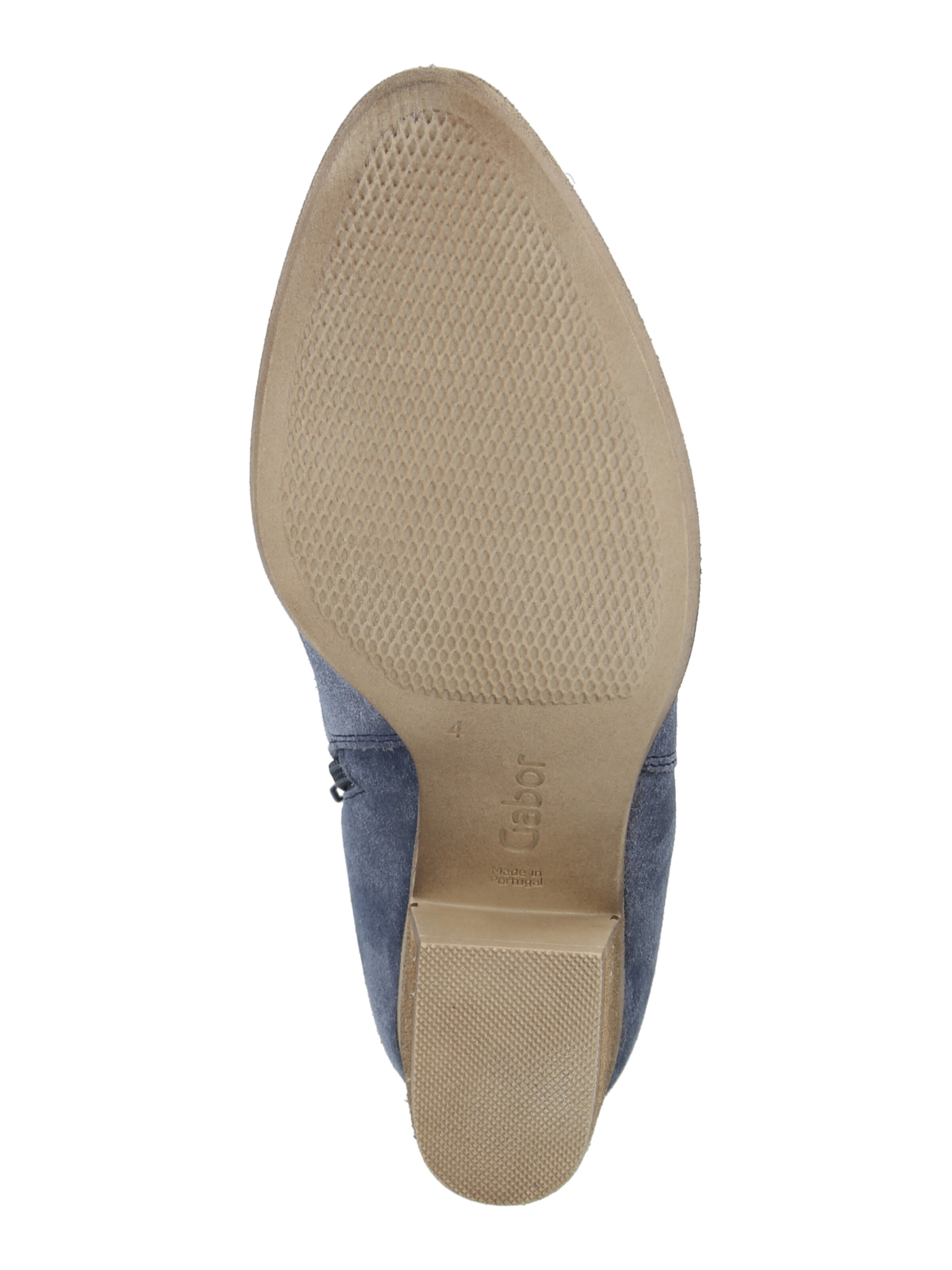 GABOR Enkellaarsjes in Blauw: onderkant