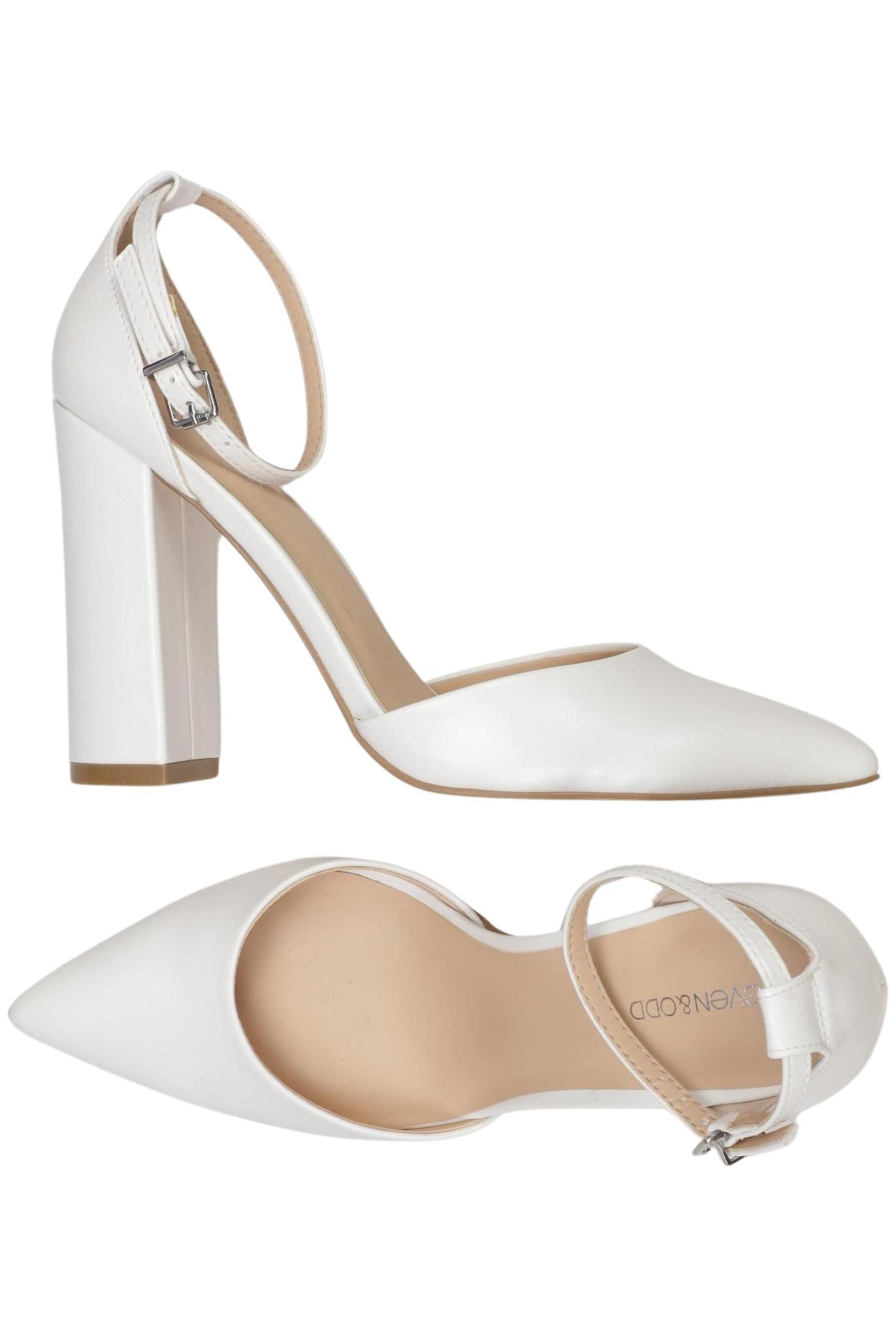 even&odd Pumps 38 in Weiß: Vorderseite