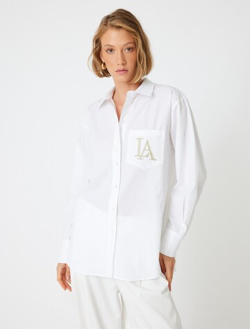 Koton Blouse in White: front
