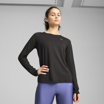 PUMA Functioneel shirt 'Run Cloudspun' in Zwart