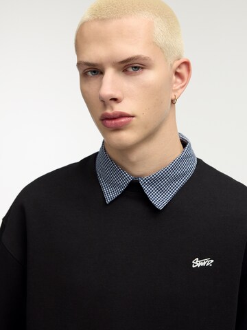 Pull&Bear Tréning póló - fekete