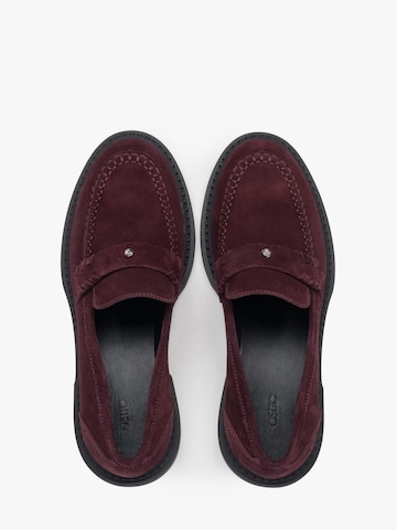 Mocassino '09-3417' di Estro in rosso