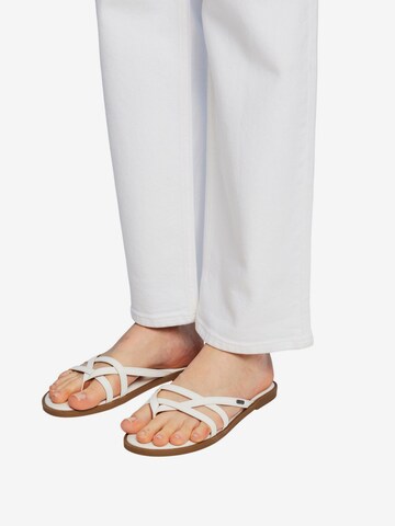 ESPRIT T-Bar Sandals in White