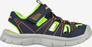 SKECHERS Otevřená obuv – modrá