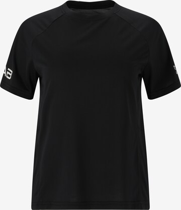 ELITE LAB Performance Shirt 'LAB' in Black: front