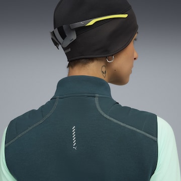 PUMA Sportbodywarmer 'Run Cloudspun' in Groen