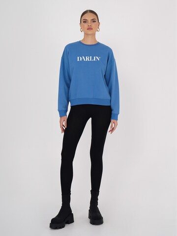 FRESHLIONS Sweatshirt ' DARLIN ' in Blau