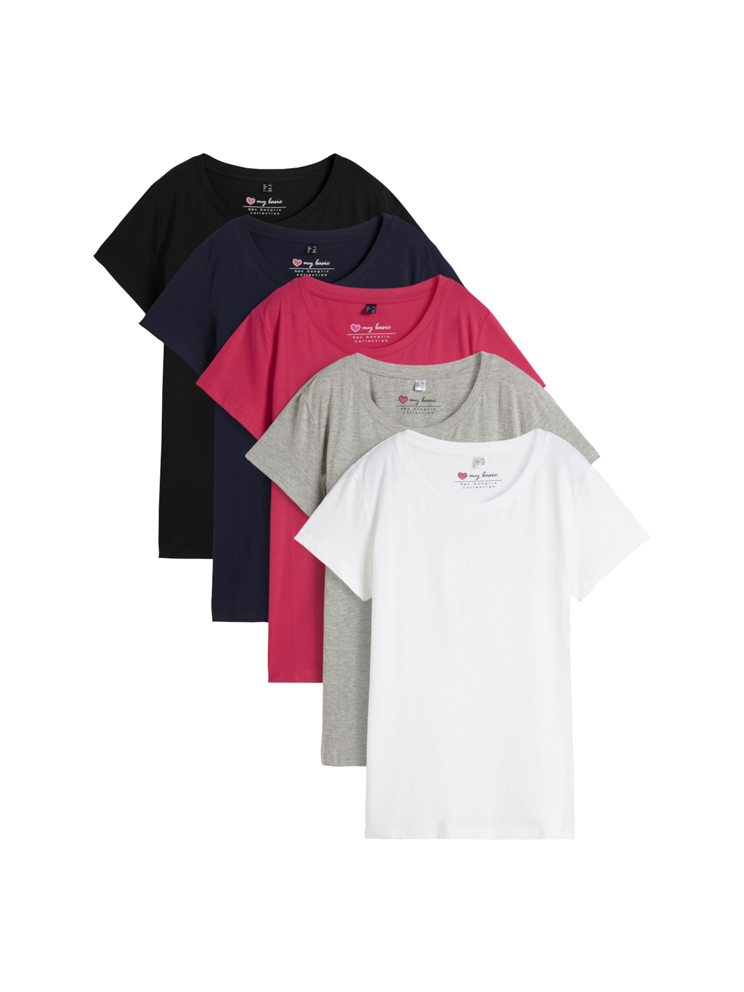bonprix Shirt in Mischfarben: Vorderseite