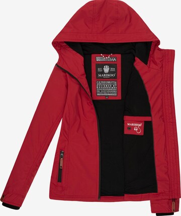 MARIKOO Демисезонная куртка 'Brombeere' в Красный