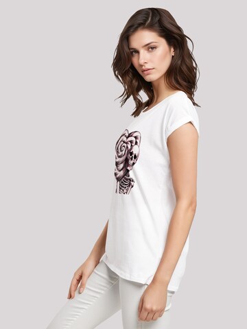 T-shirt 'Süße Süßigkeiten Herzform Liebe' F4NT4STIC en blanc