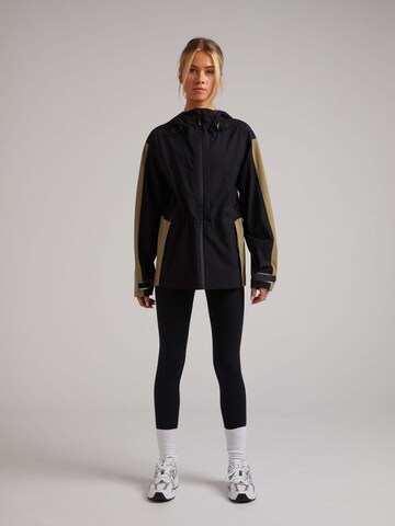 JACK1T Outdoor jacket ' Isotope Regenjacke ' in Black