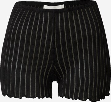 ABOUT YOU x Marie von Behrens Slimfit Shorts 'Fabiola' in Schwarz: predná strana