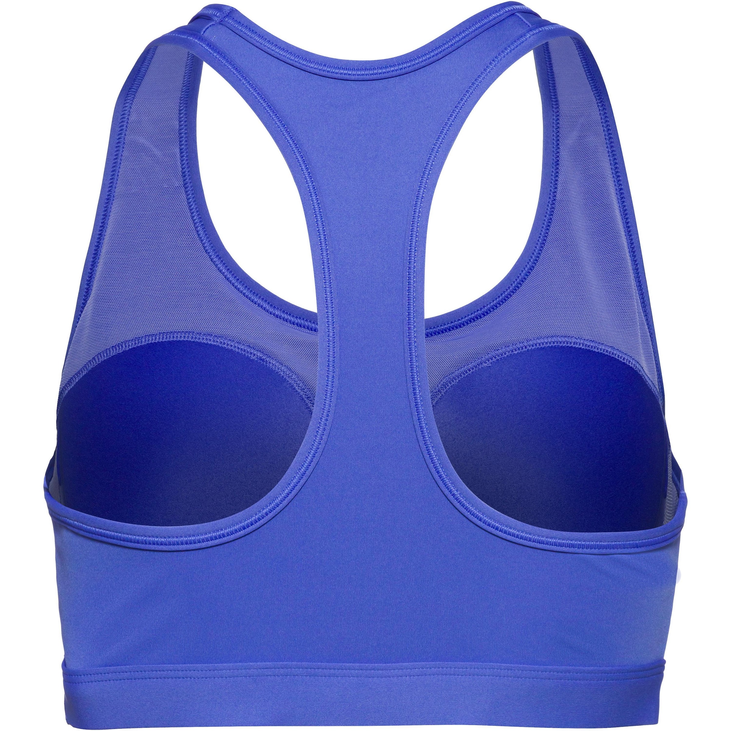 NIKE Bralette Sports Bra 'Swosh' in Blue