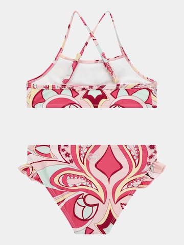 GUESS Bustier Bikini in Pink