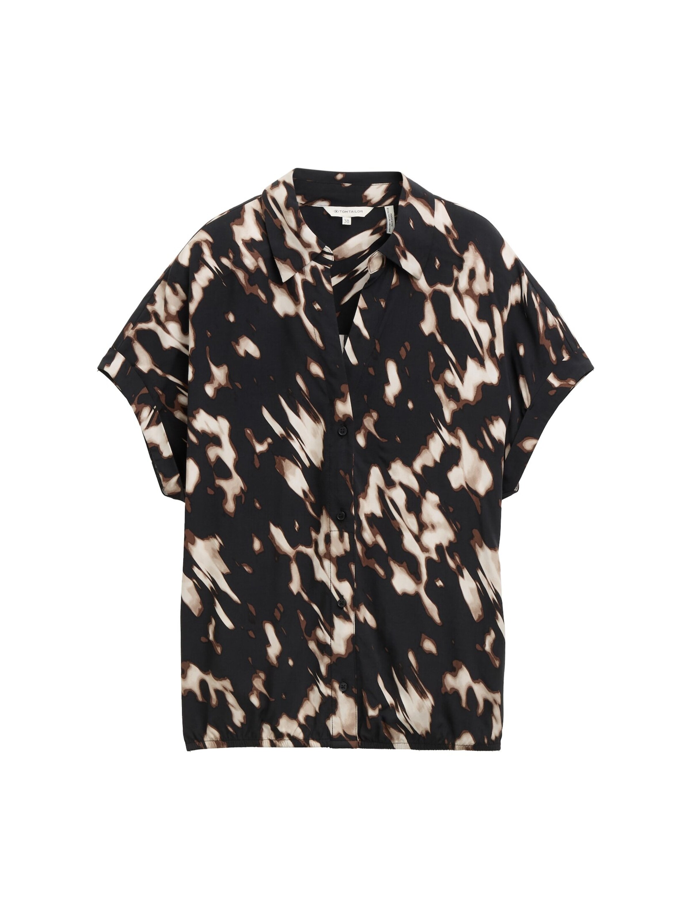 TOM TAILOR Bluse in Braun: Vorderseite