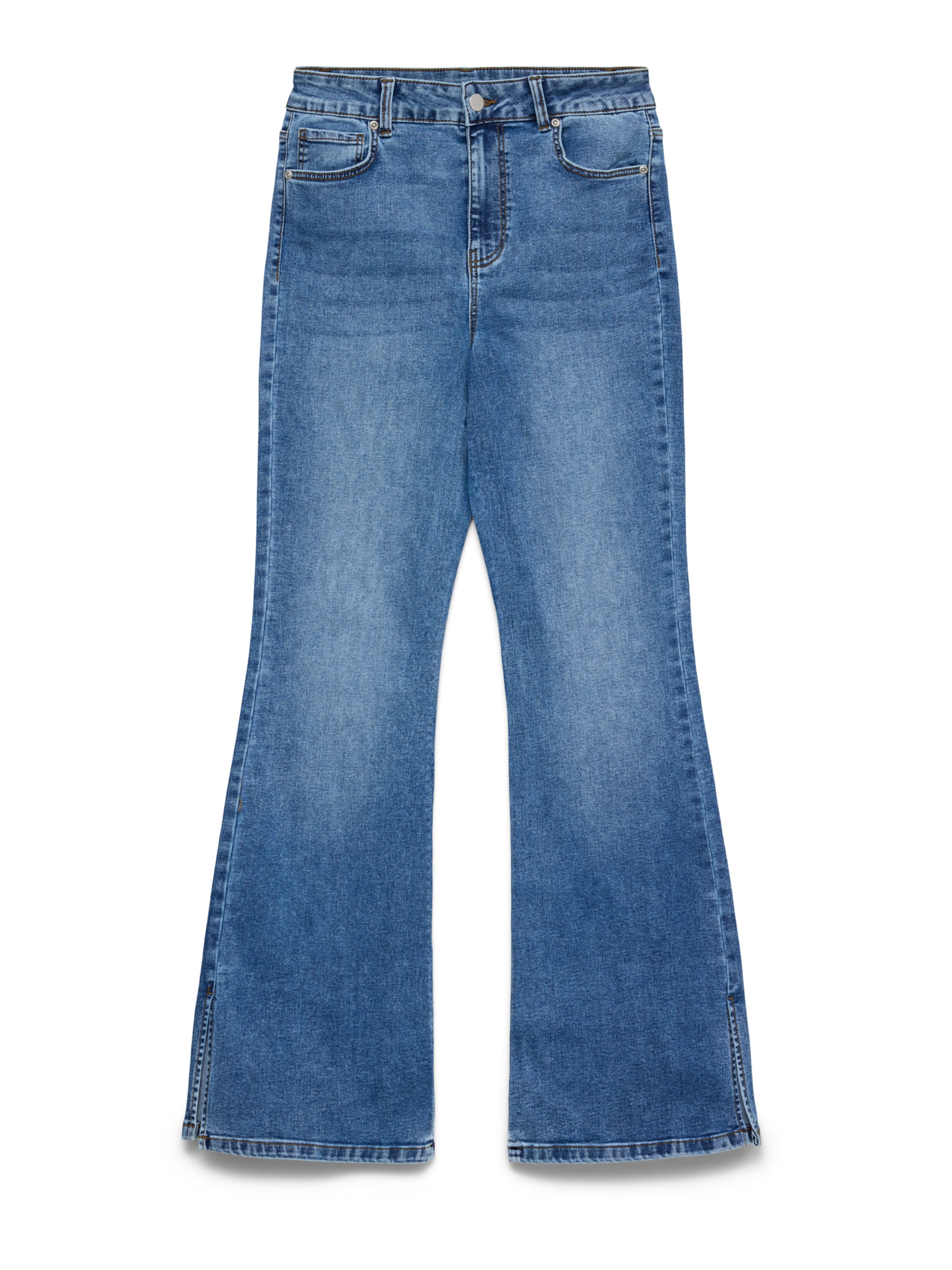 évasé Jean VERO MODA en bleu : devant