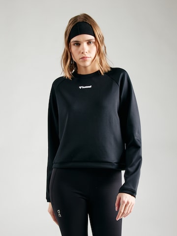 Hummel Sports sweatshirt 'Mt Kale' in Black: front