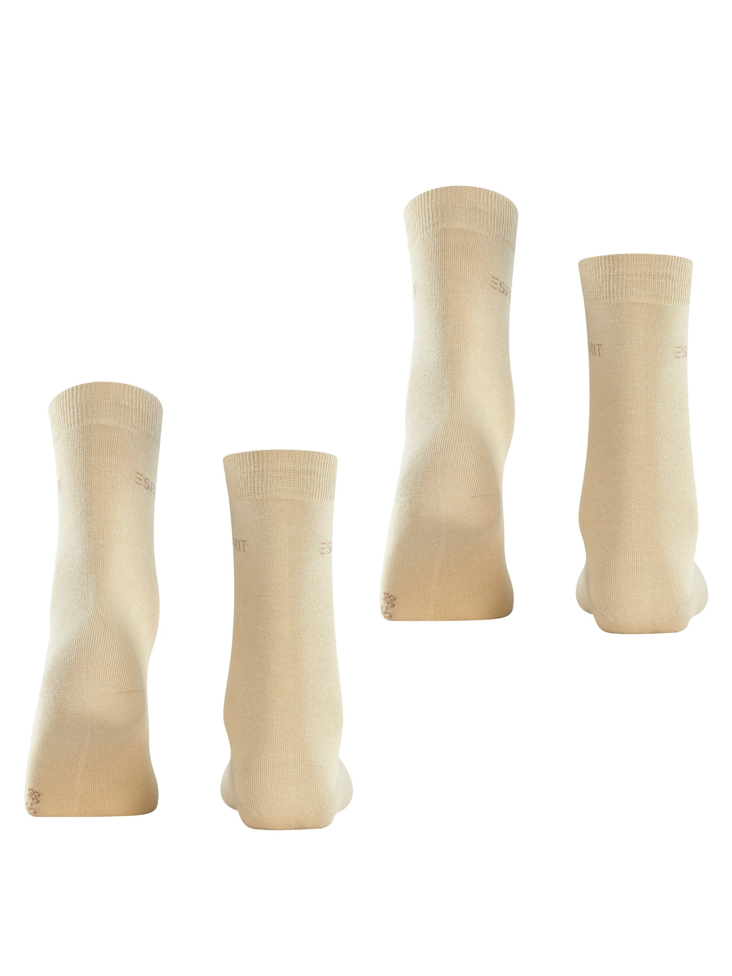 ESPRIT Socken 'Uni 2-Pack'‌ in Beige