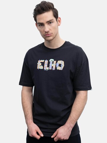 elho - Camisa 'Karibik' em preto: frente