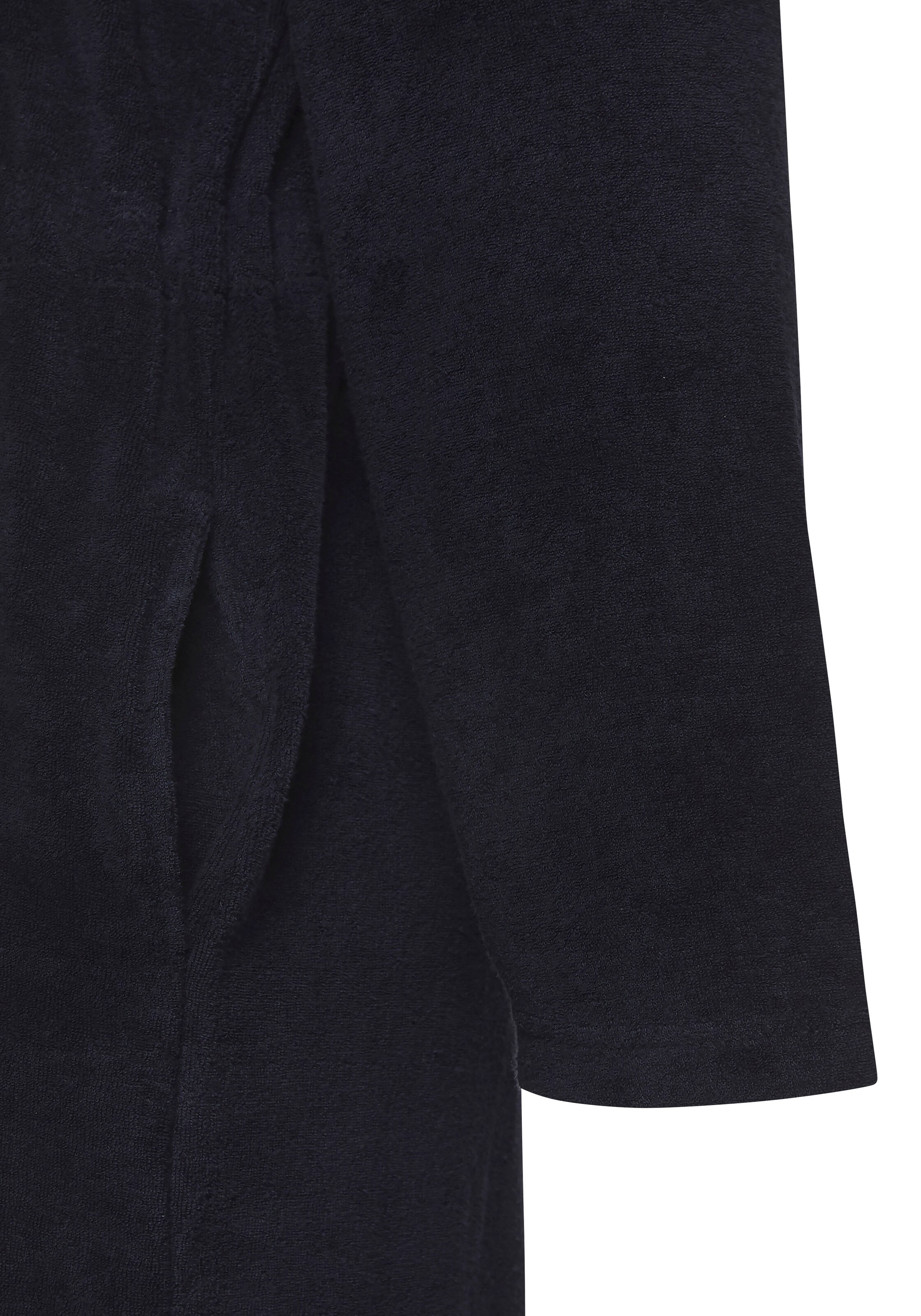 VIVANCE Short Bathrobe in Blue