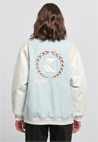 Karl Kani - Chaqueta de entretiempo en azul: frente