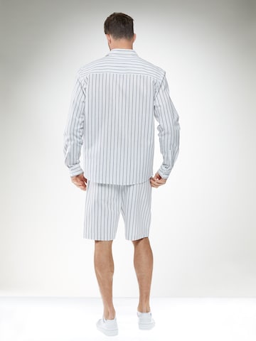 ABOUT YOU x Kevin Trapp Normalny krój Spodnie 'Victor' w kolorze biały