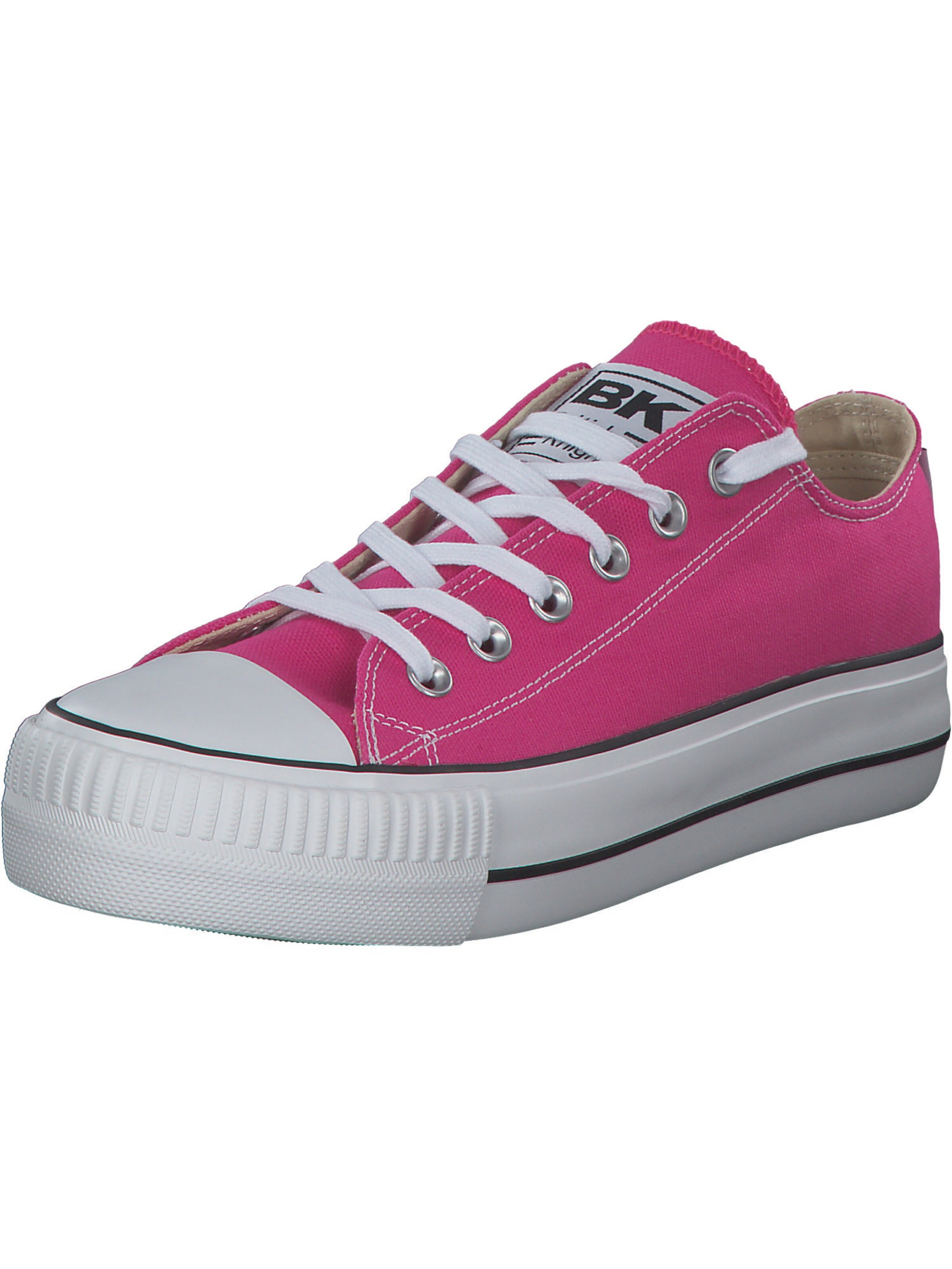 BRITISH KNIGHTS Schnürschuh 'Kaya Low B51' in Pink: Vorderseite