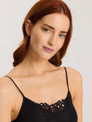 Haut ' Woolen Silk ' Hanro en noir