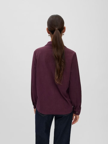 VERO MODA Bluzka w kolorze czerwony