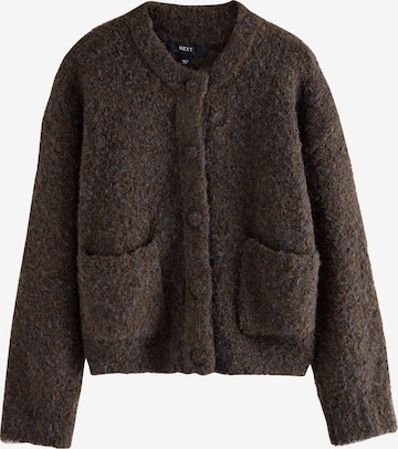 Geacă tricotată de la Next pe maro: față