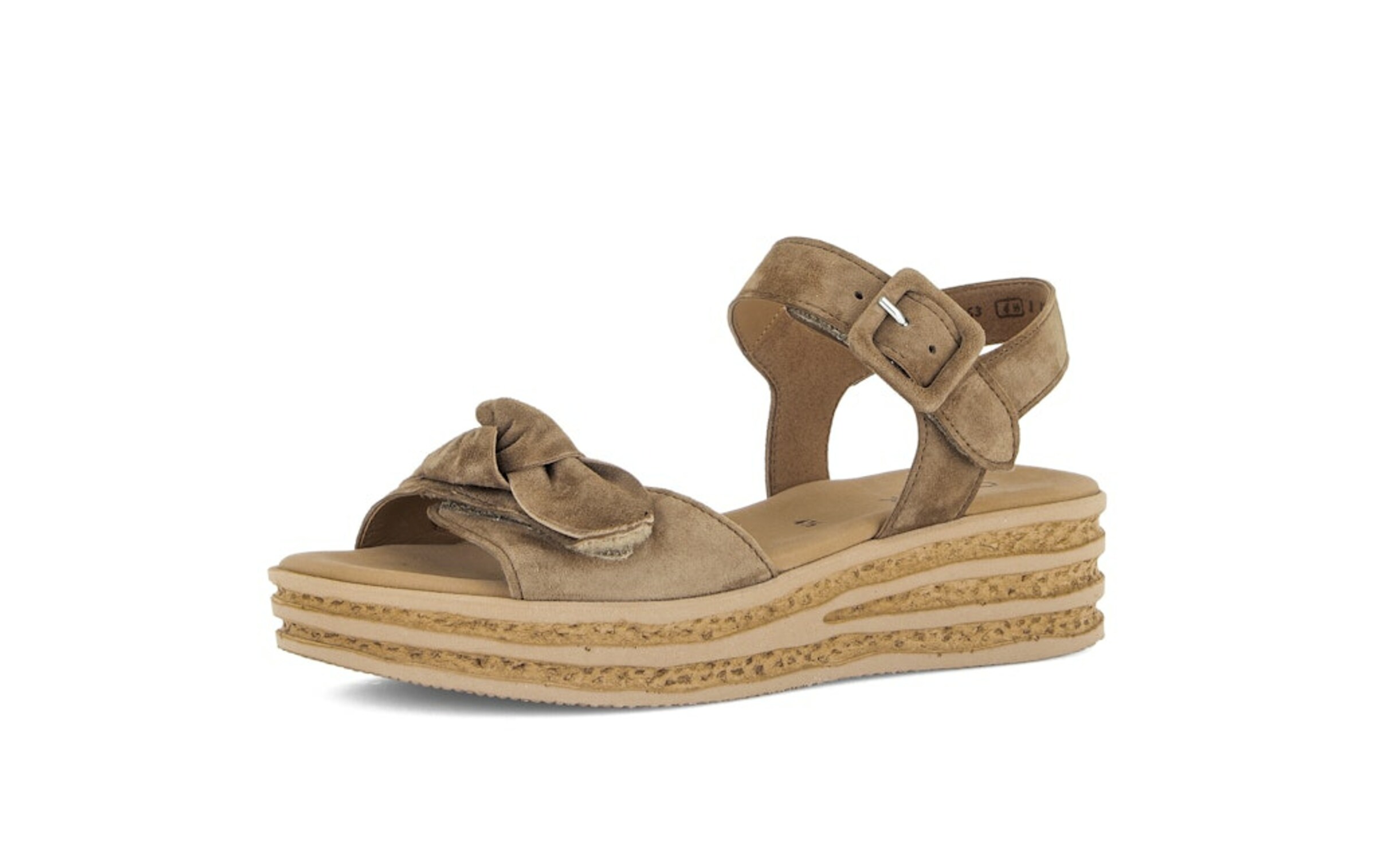 GABOR Sandale in Beige: Vorderseite