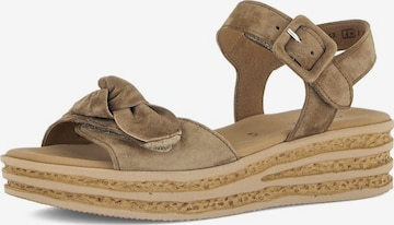 GABOR Sandals in Beige: front