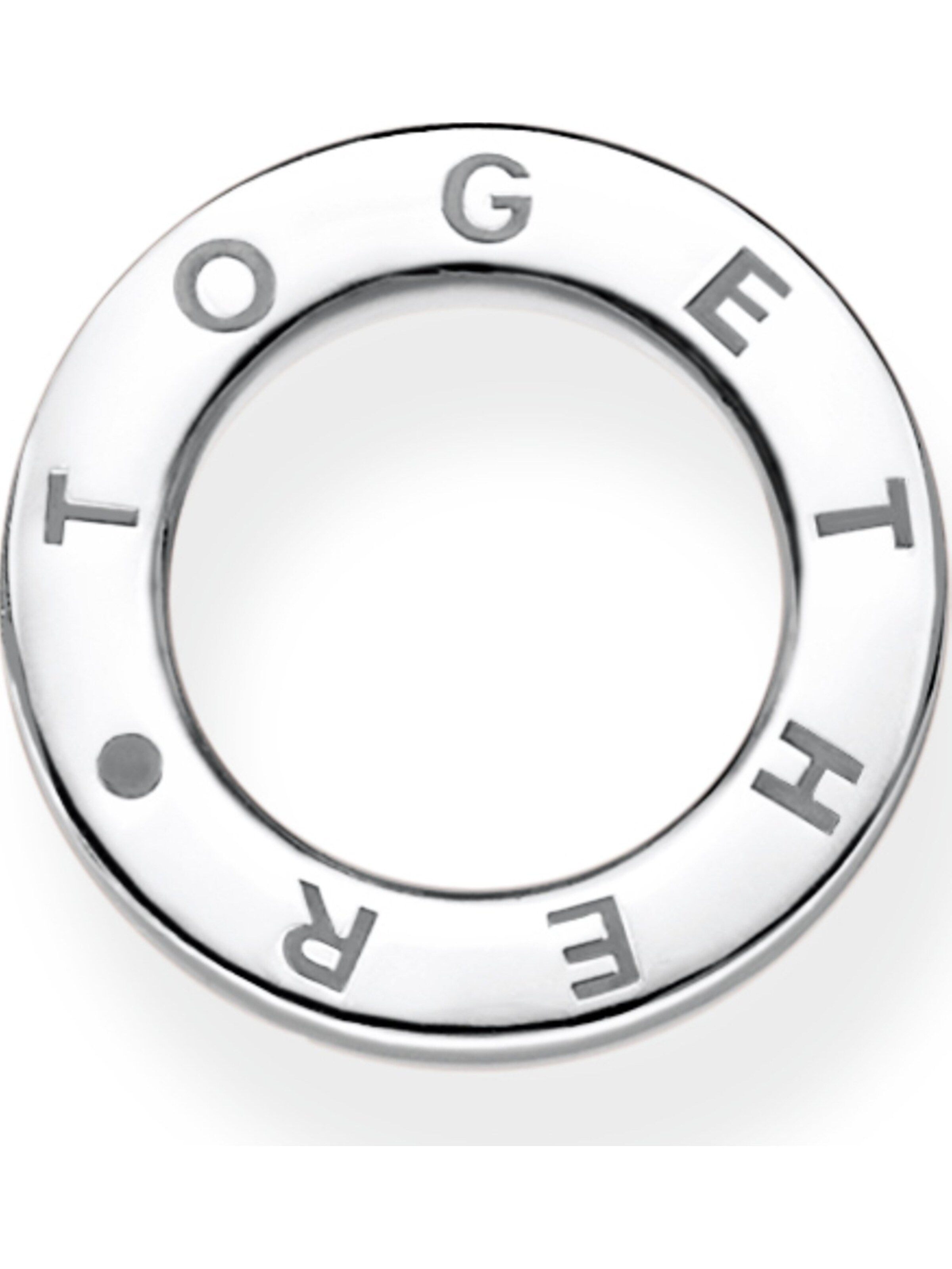 Thomas Sabo Earrings 'TOGETHER' in Silver