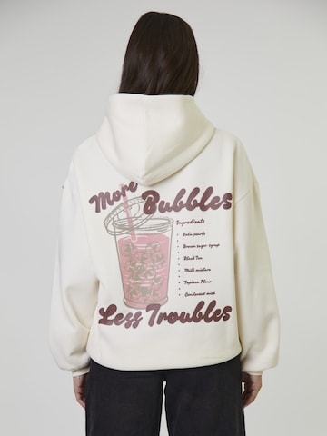 Sweat-shirt 'Bubble And Tea' South Beach en beige
