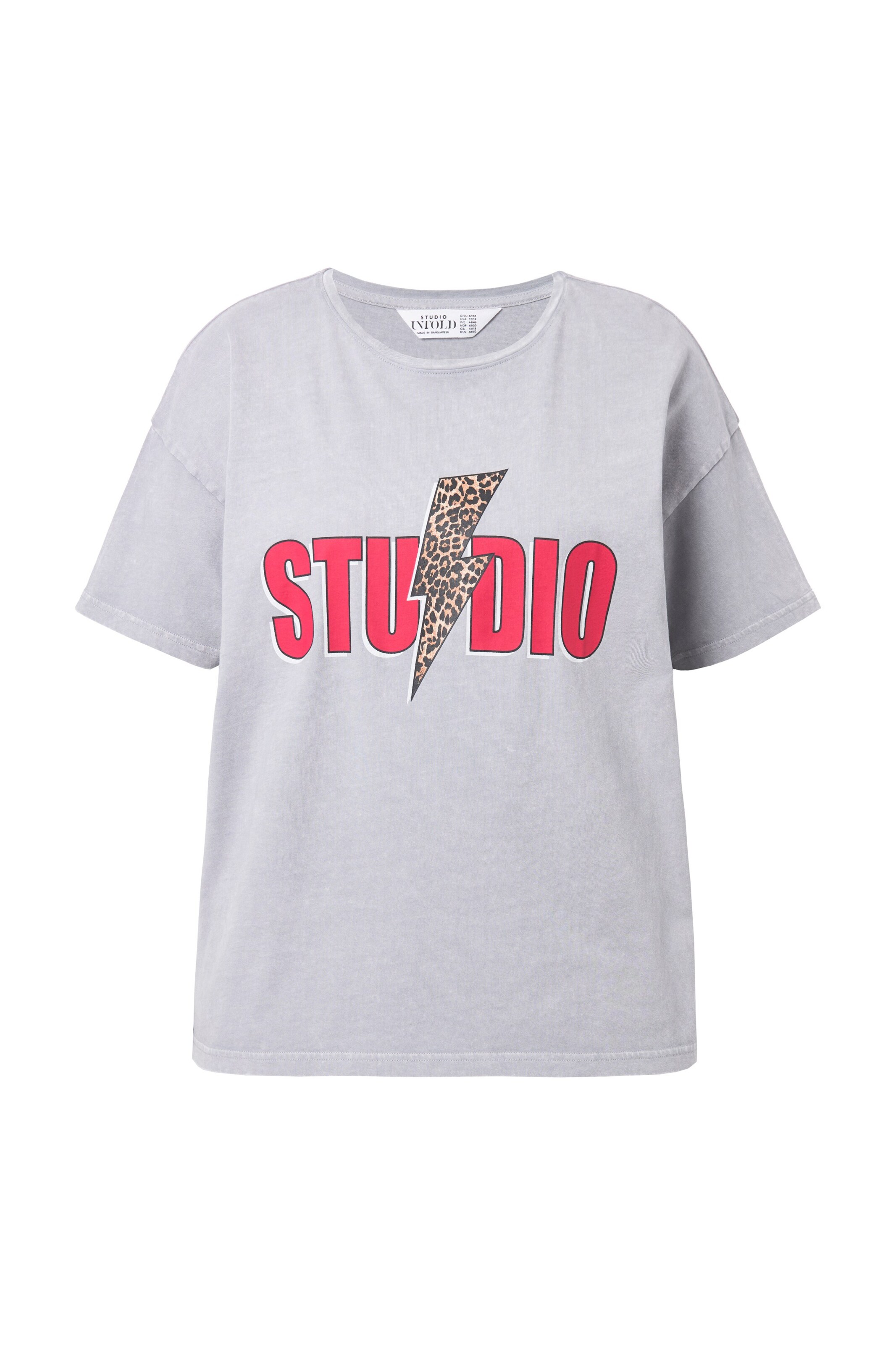 Studio Untold Shirt in Grey: front