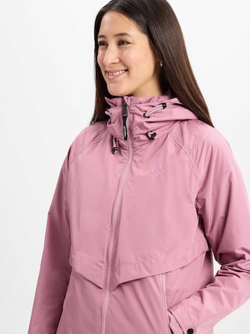 Ragwear Functionele mantel in Roze