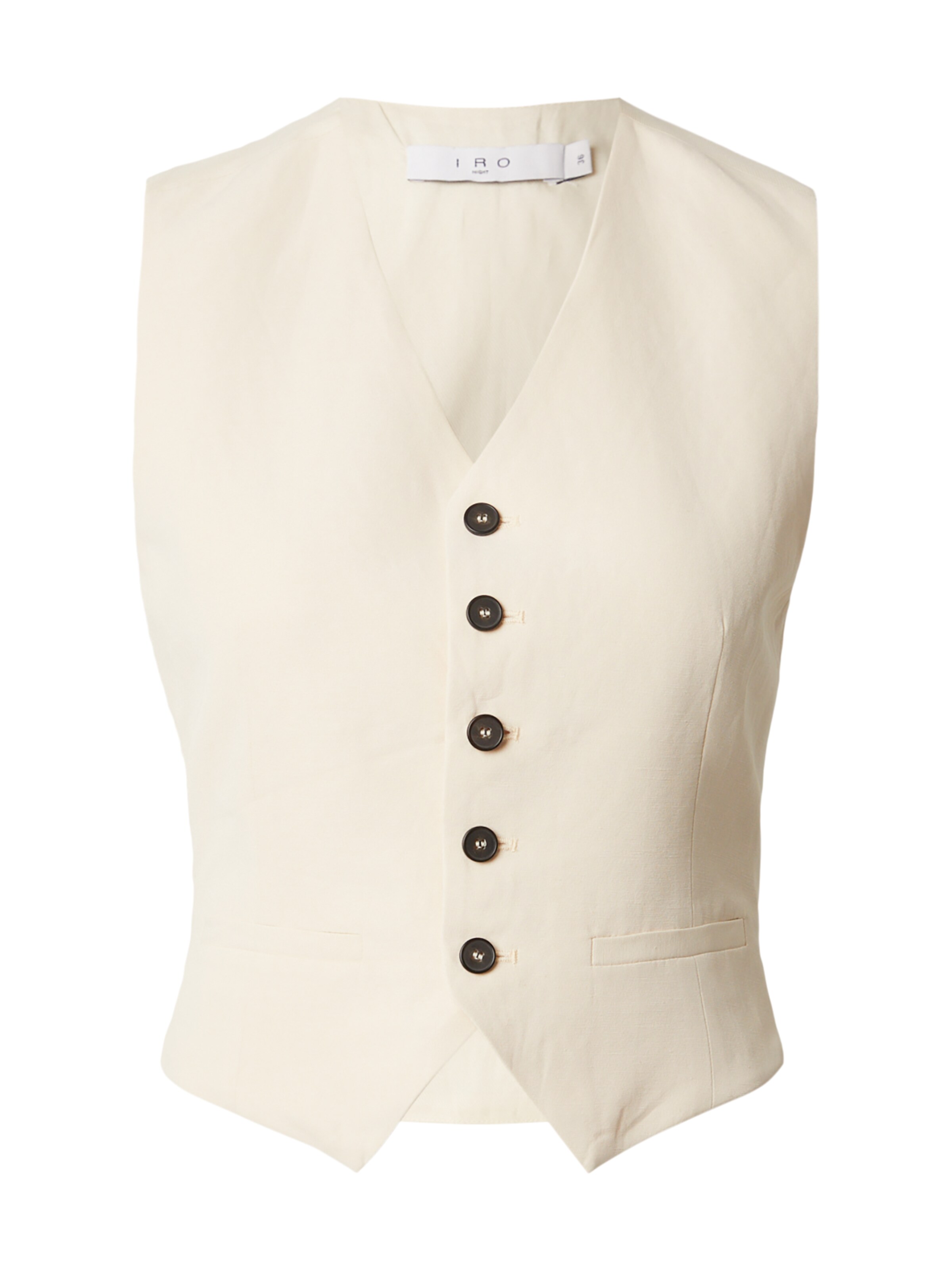 Gilet de costume IRO en beige : devant