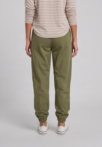 Urban Classics Tapered Cargo trousers in Green: back