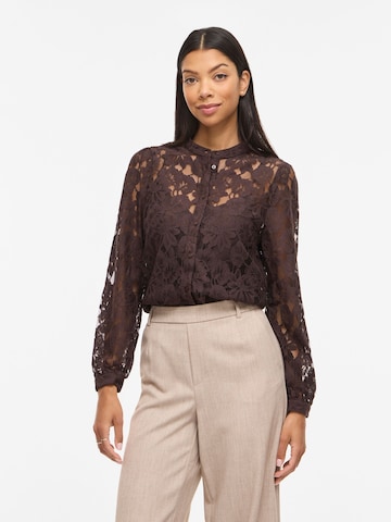 VILA Bluse 'VISala' in Braun: Vorderseite